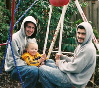 chad and shane swinging
